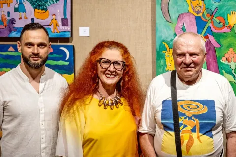Виставка Петра Бойка «Чесний наїв» частина 18