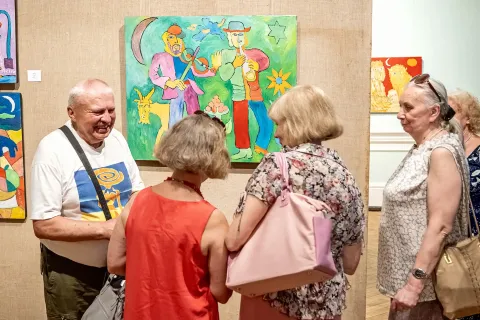Виставка Петра Бойка «Чесний наїв» частина 19