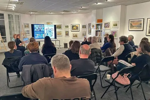 Rapai-Markish · Strength of Fragility: Presentation of Olga Rapai&#039;s work in France #722946075