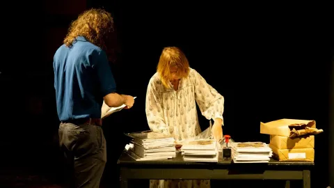 Presentation of Olga Rapai's work in France